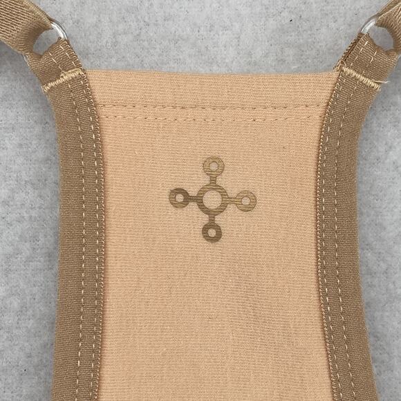 TOMMIE COPPER Bra M Bralette Racerback Pullover Cotton Blend Nude Beige NEW - Picture 5 of 13